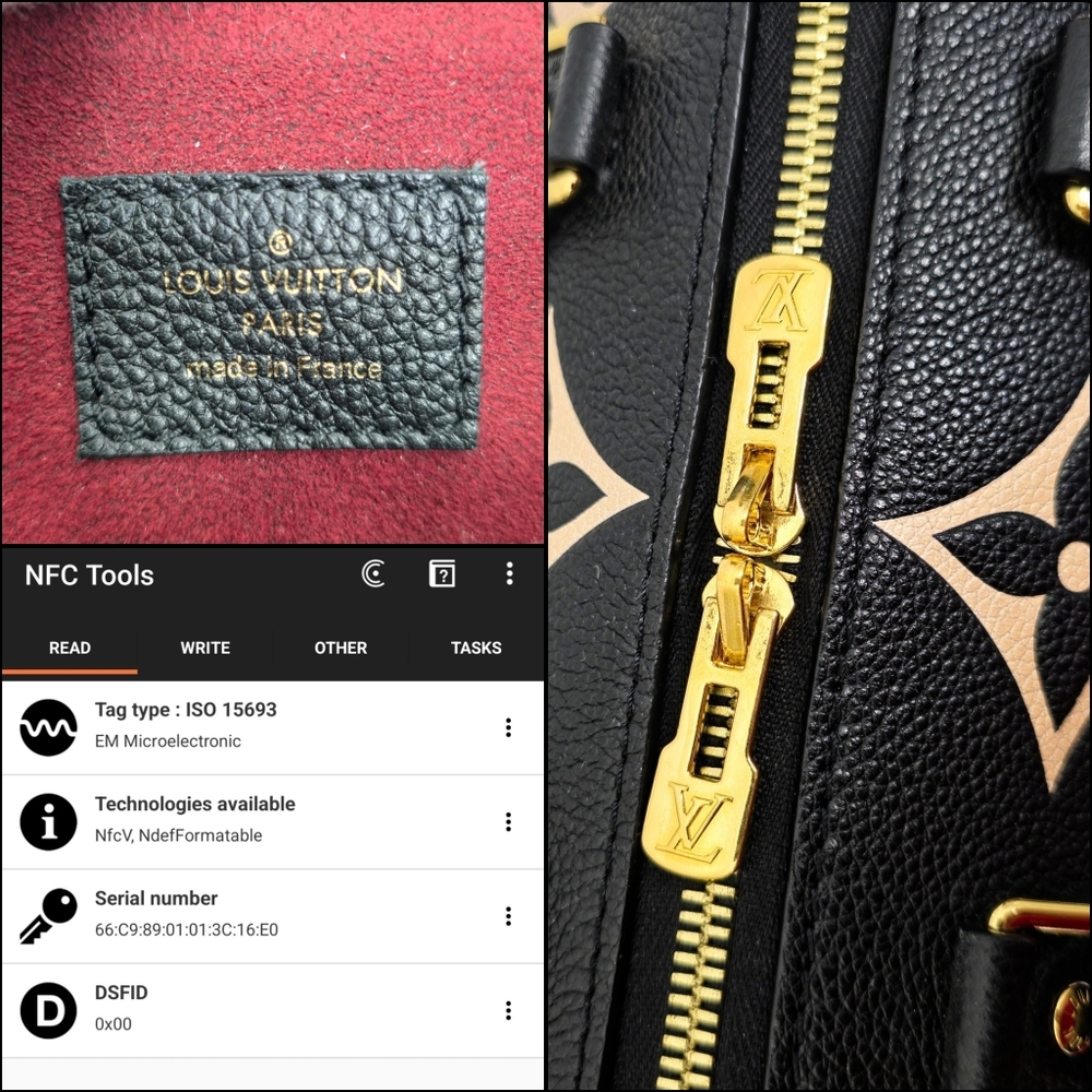 Louis Vuitton Speedy Bandouliere 25 Bicolor Empreinte Black Crossbody Bag - Picture 5 of 17